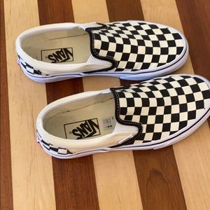 Checkered vans